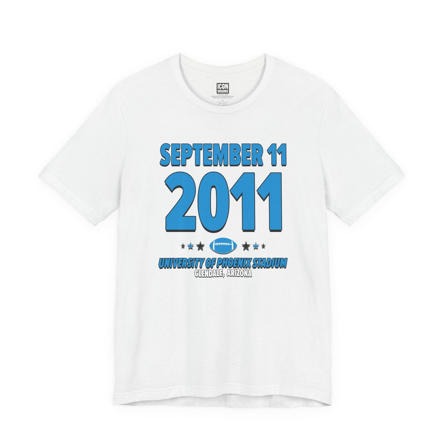 Carolina Football – September 11, 2011 – Origin Tee (Black & White)