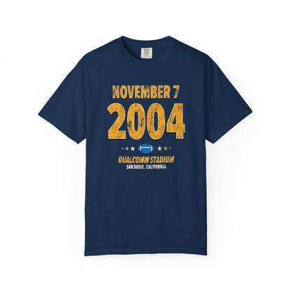 San Diego Football – November 7, 2004 – Comfort Colors