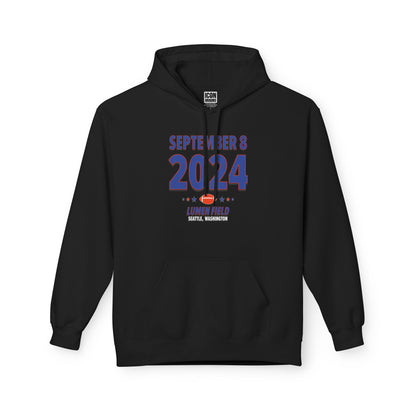 Denver Football – September 8, 2024 – Hoodie (Black & White)