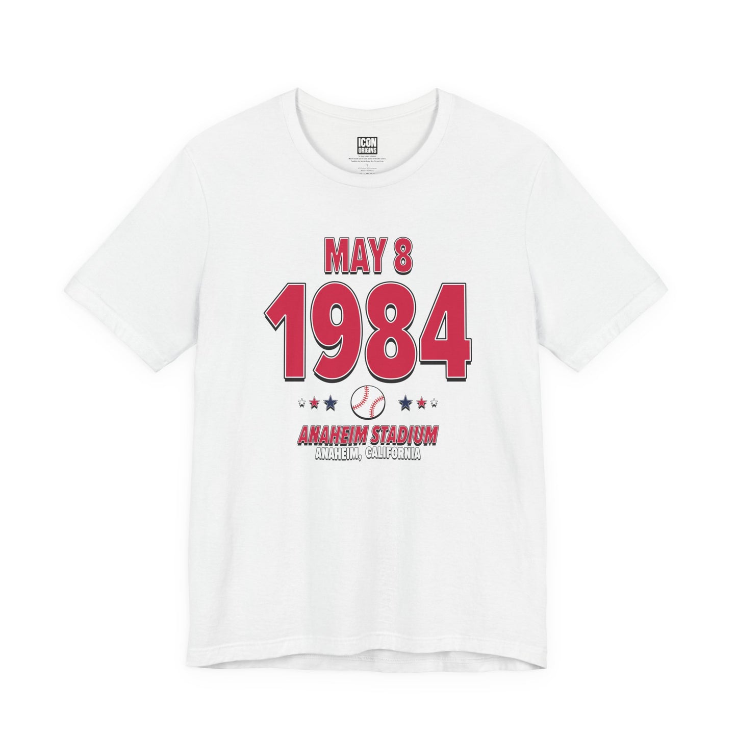 Minnesota Baseball – May 8, 1984 – Origin Tee (Black & White)