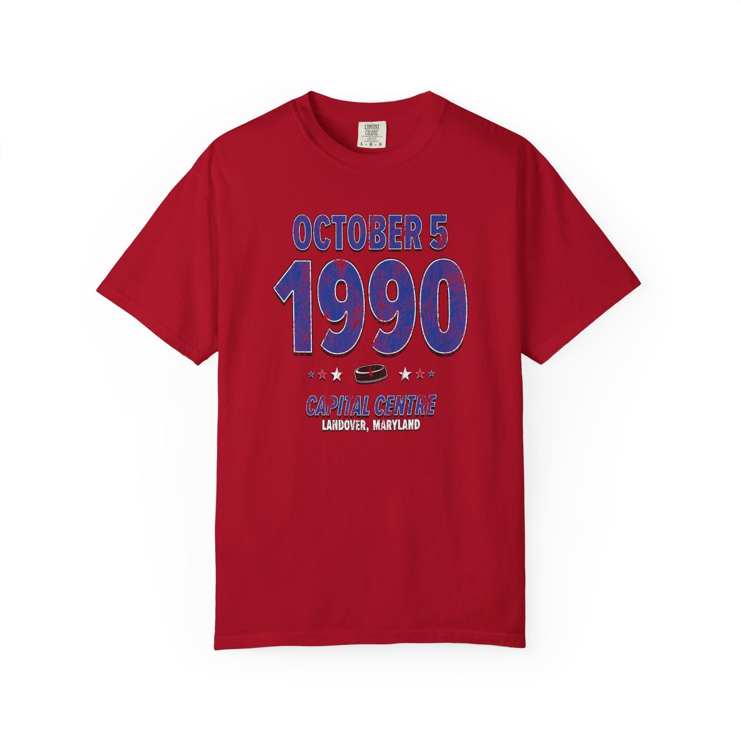 Washington Hockey – October 5, 1990 – Comfort Colors