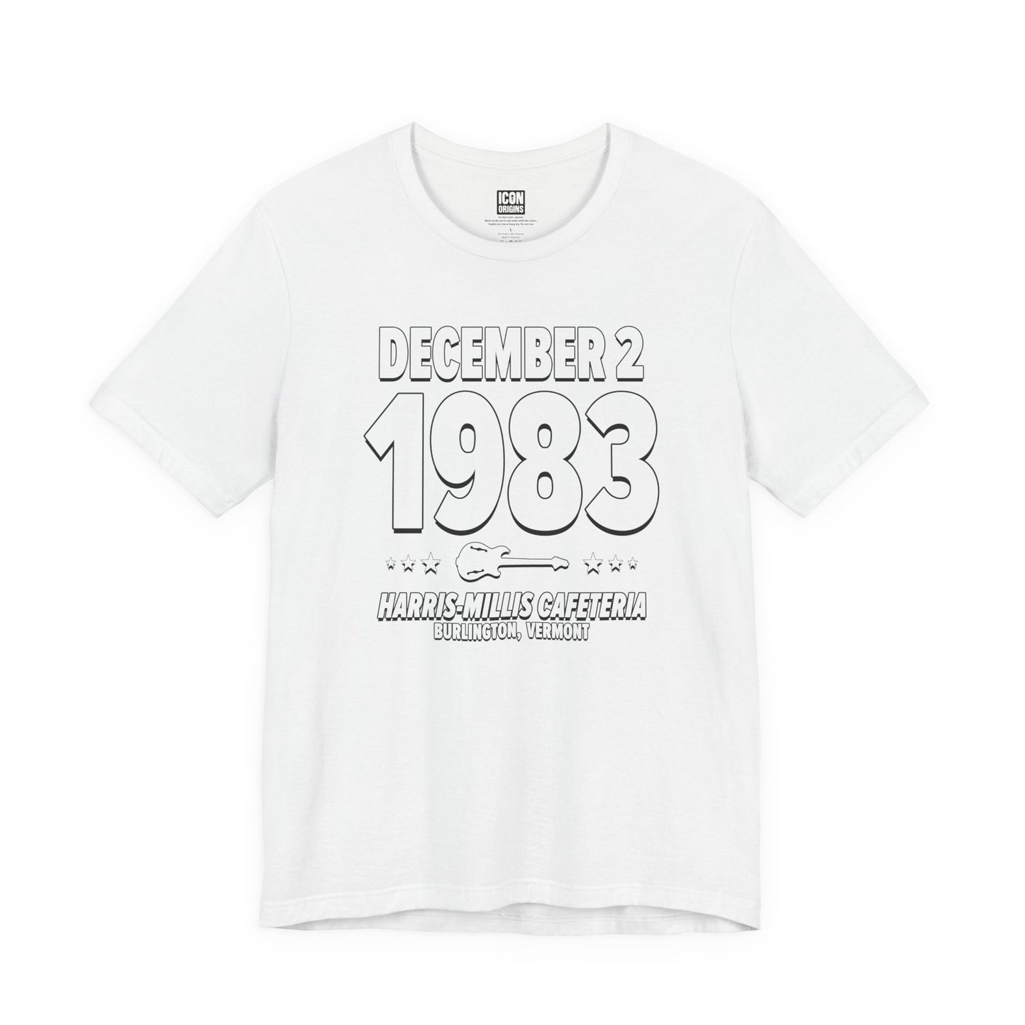Burlington Nomads – 1983 – Origin Tee (Black & White)