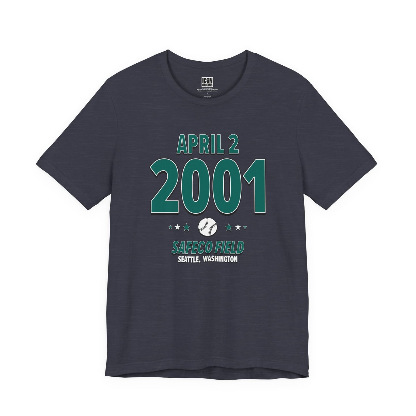 Seattle Baseball – April 2, 2001 – Origin Tee