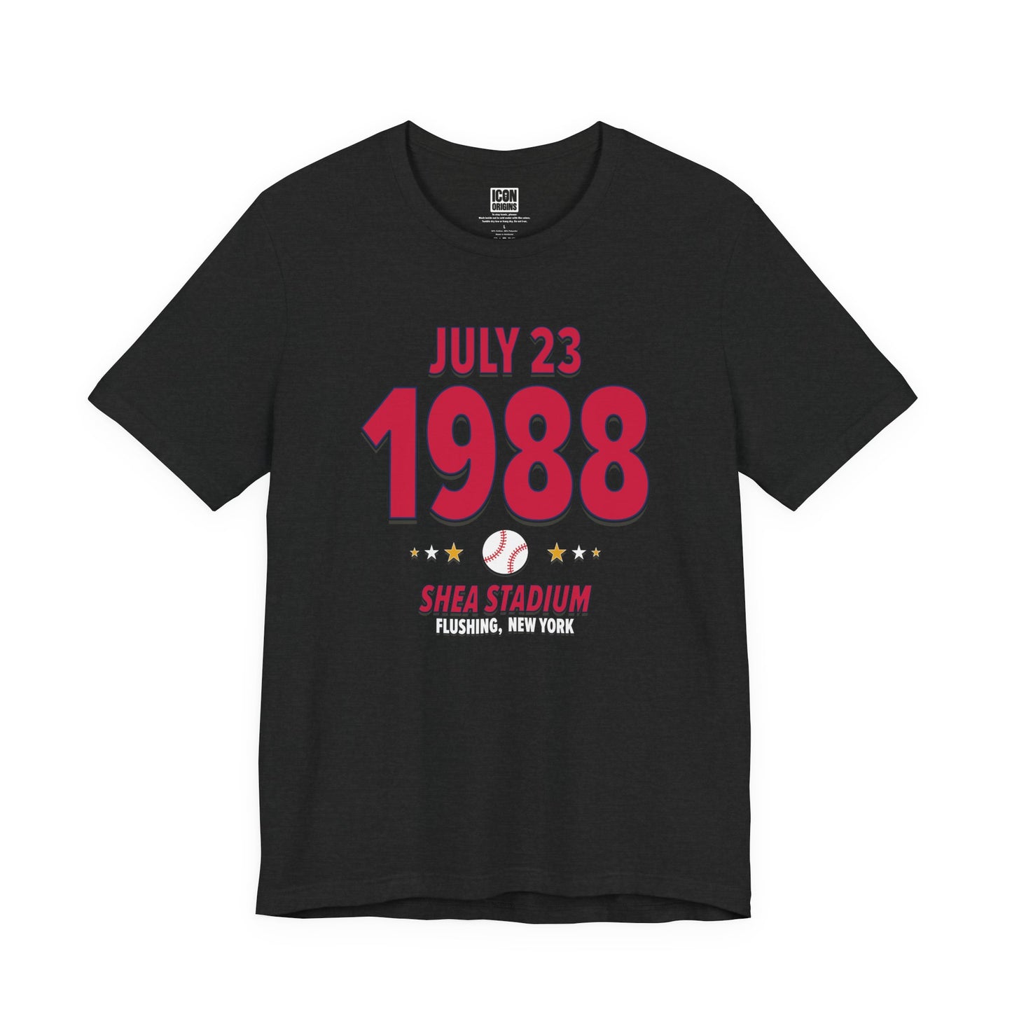 Atlanta Baseball – July 23, 1988 – Origin Tee (Black & White)