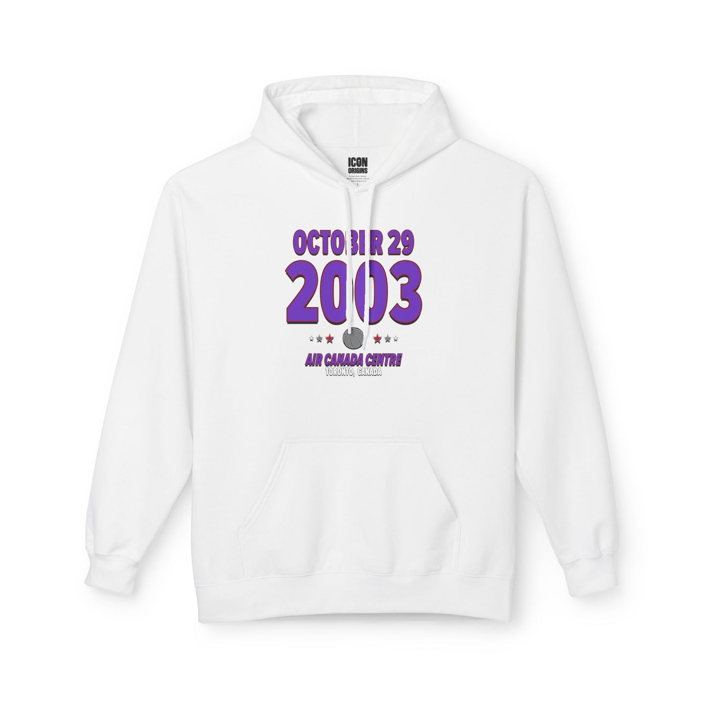 Toronto Basketball – October 29, 2003 – Hoodie (Black & White)