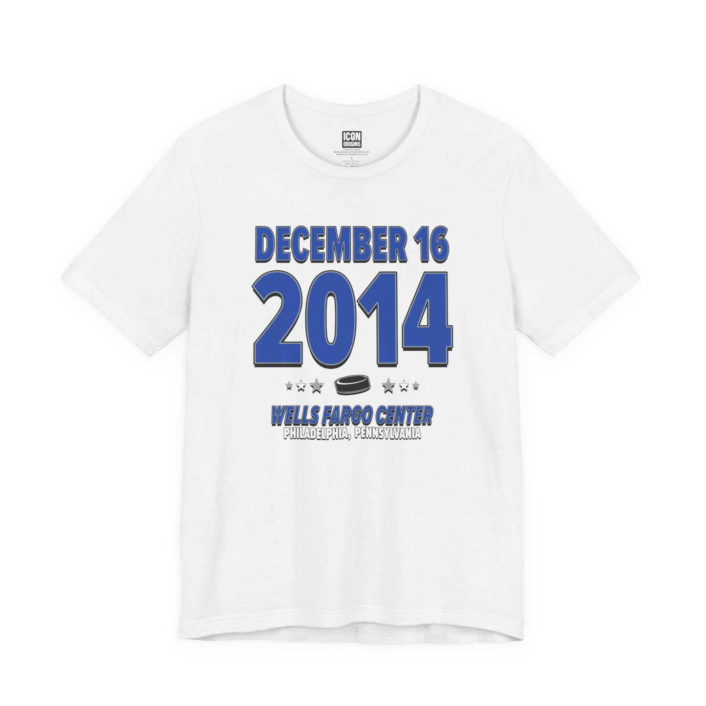 Tampa Bay Hockey – December 16, 2014 – Origin Tee (Black & White)