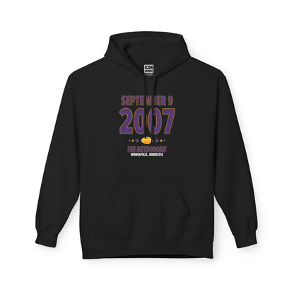 Minnesota Football – September 9, 2007 – Hoodie (Black & White)