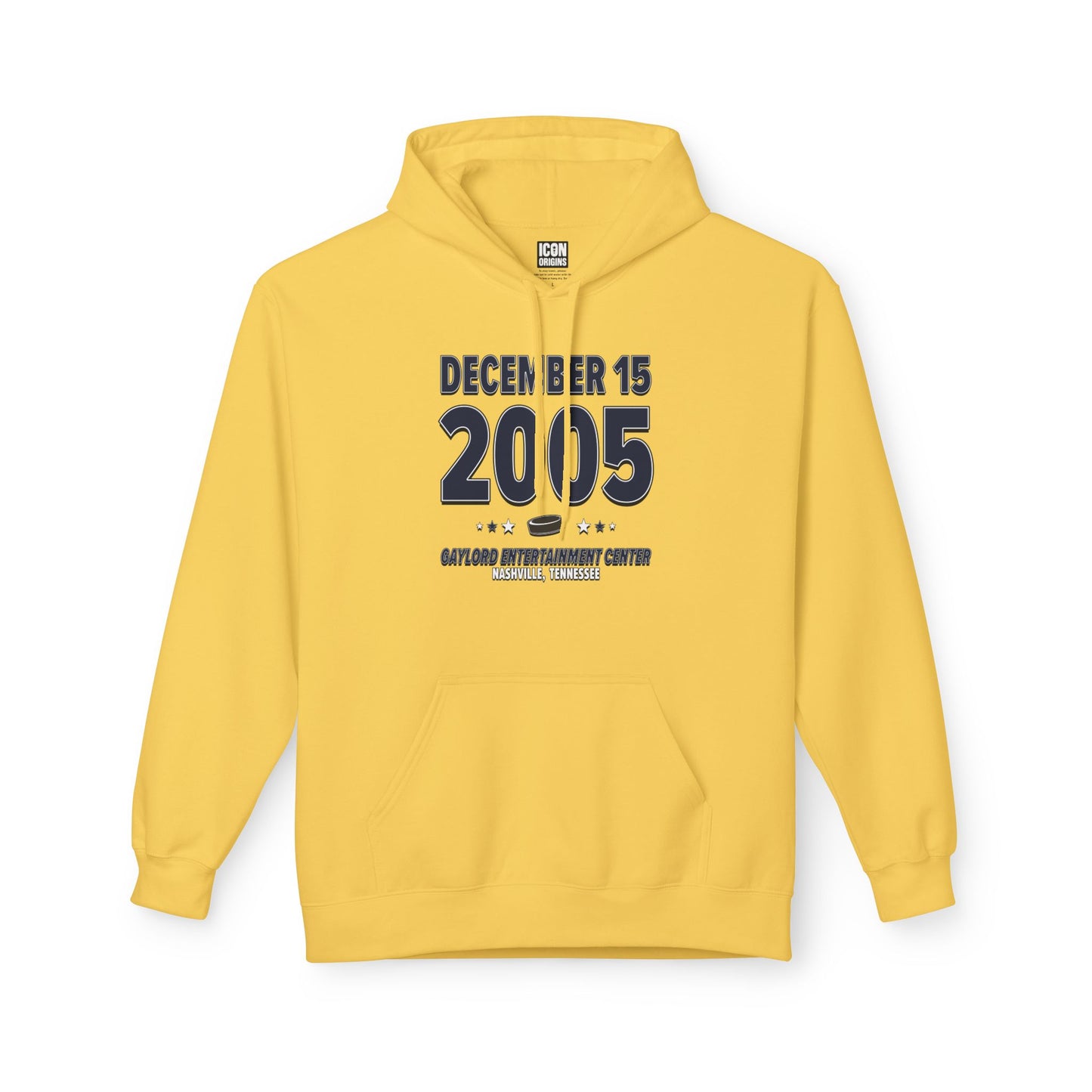 Nashville Hockey – December 15, 2005 – Hoodie
