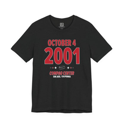 Detroit Hockey – October 4, 2001 – Origin Tee (Black & White)