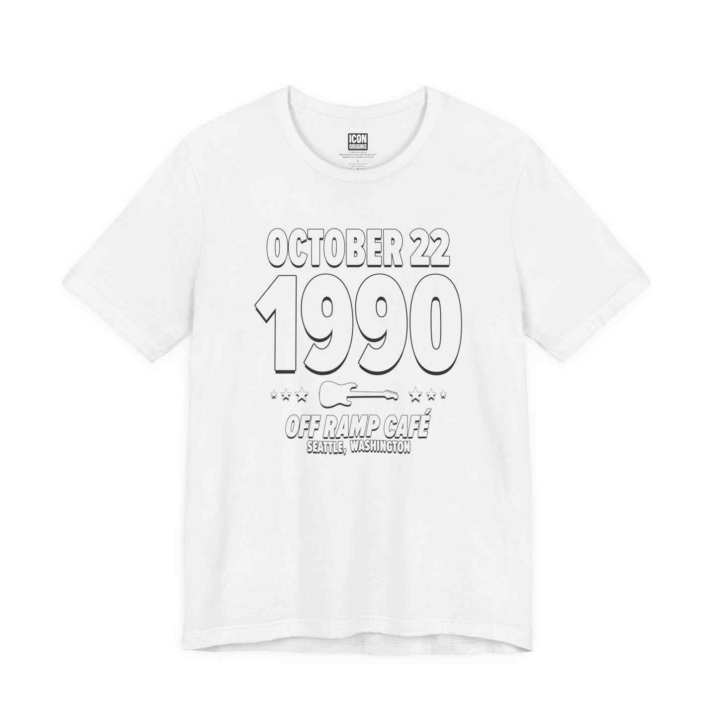 Flannel Kings – 1990 – Origin Tee (Black & White)