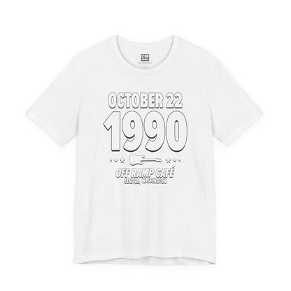 Flannel Kings – 1990 – Origin Tee (Black & White)