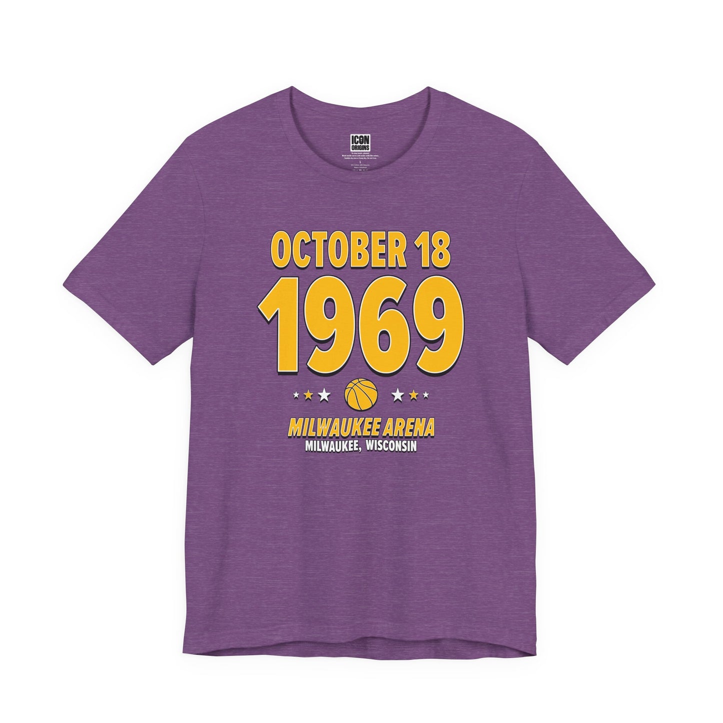 Los Angeles Basketball – October 18, 1969 – Origin Tee