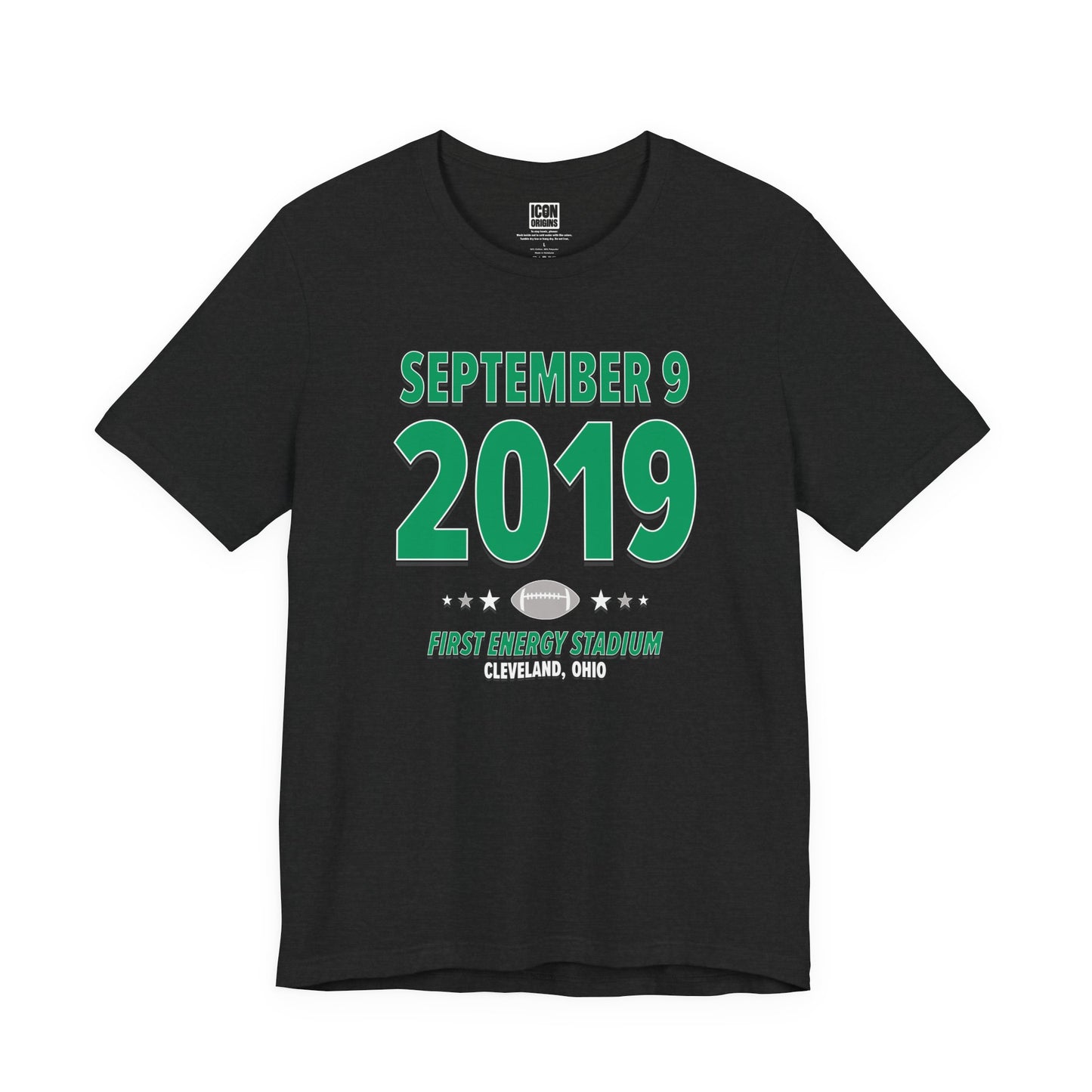 Philadelphia Football – September 9, 2019 – Origin Tee (Black & White)