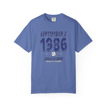 Kansas City Baseball – September 2, 1986 – Comfort Colors