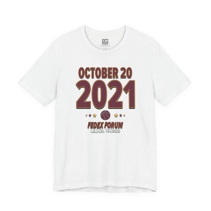 Cleveland Basketball – October 20, 2021 – Origin Tee (Black & White)