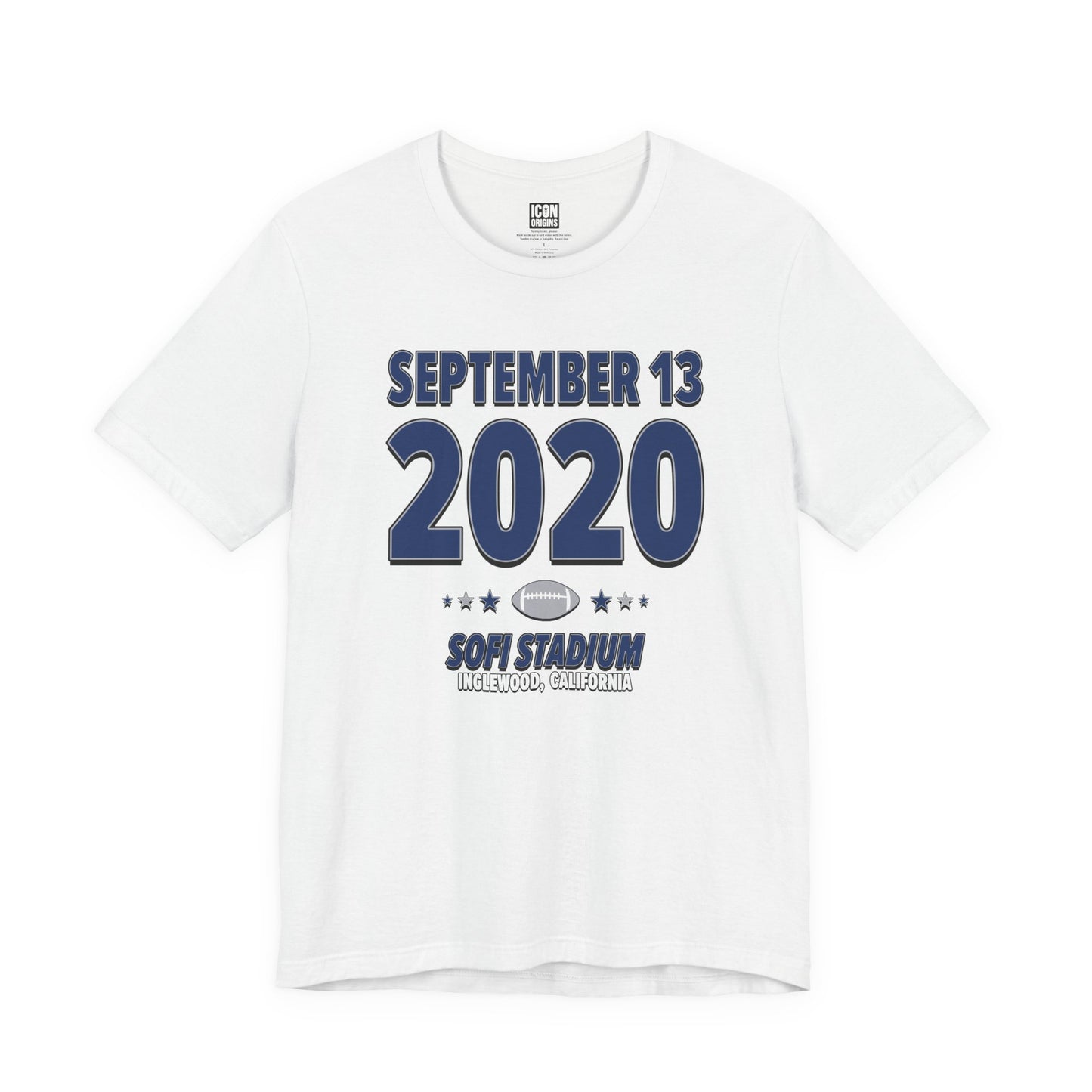 Dallas Football – September 13, 2020 – Origin Tee (Black & White)