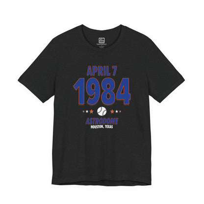 New York Baseball – April 7, 1984 – Origin Tee (Black & White)