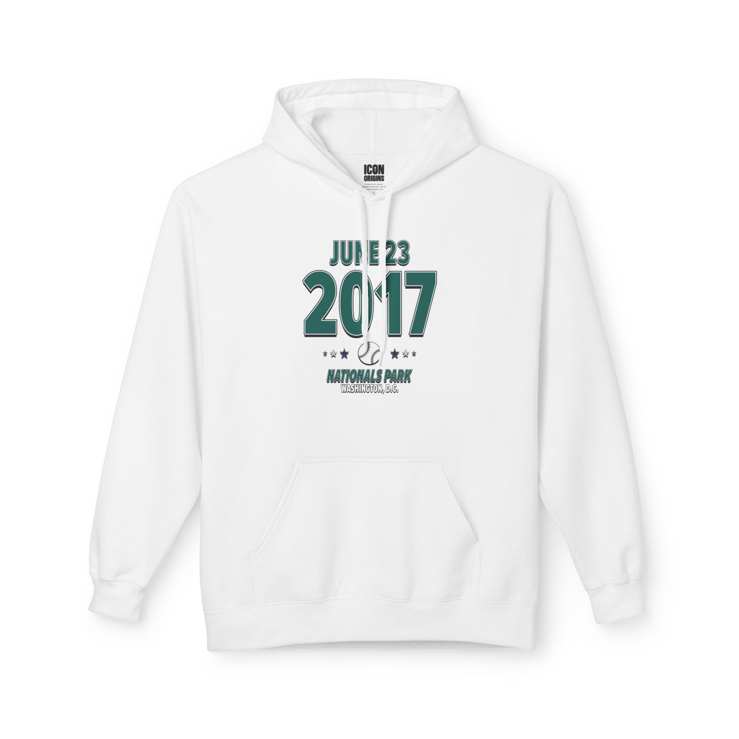 Seattle Baseball – June 23, 2017 – Hoodie (Black & White)