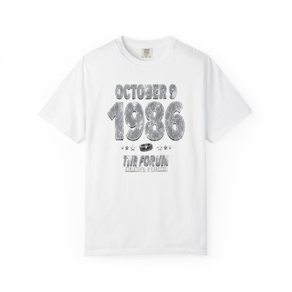 Los Angeles Hockey – October 9, 1986 – Comfort Colors (Black & White)