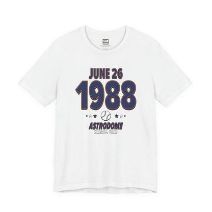 Houston Baseball – June 26, 1988 – Origin Tee (Black & White)