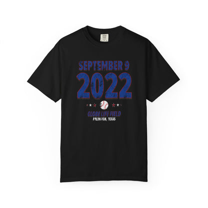 Texas Baseball – September 9, 2022 – Comfort Colors (Black & White)