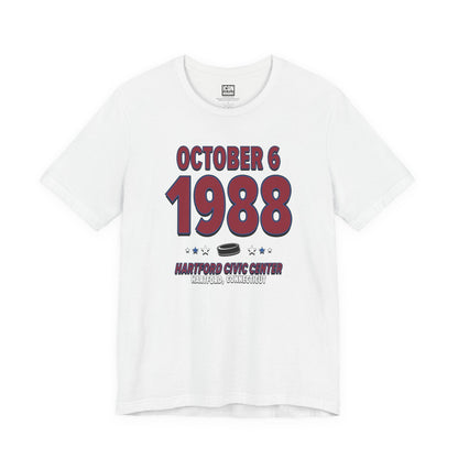 Colorado Hockey – October 6, 1988 – Origin Tee (Black & White)