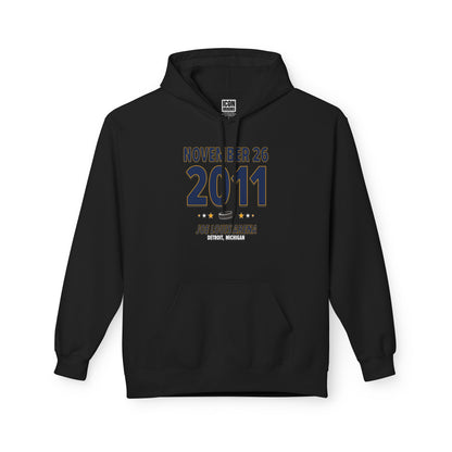 Nashville Hockey – November 26, 2011 – Hoodie (Black & White)