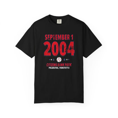 Philadelphia Baseball – September 1, 2004 – Comfort Colors (Black & White)