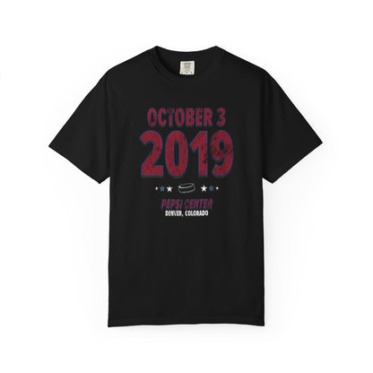 Colorado Hockey – October 3, 2019 – Comfort Colors (Black & White)