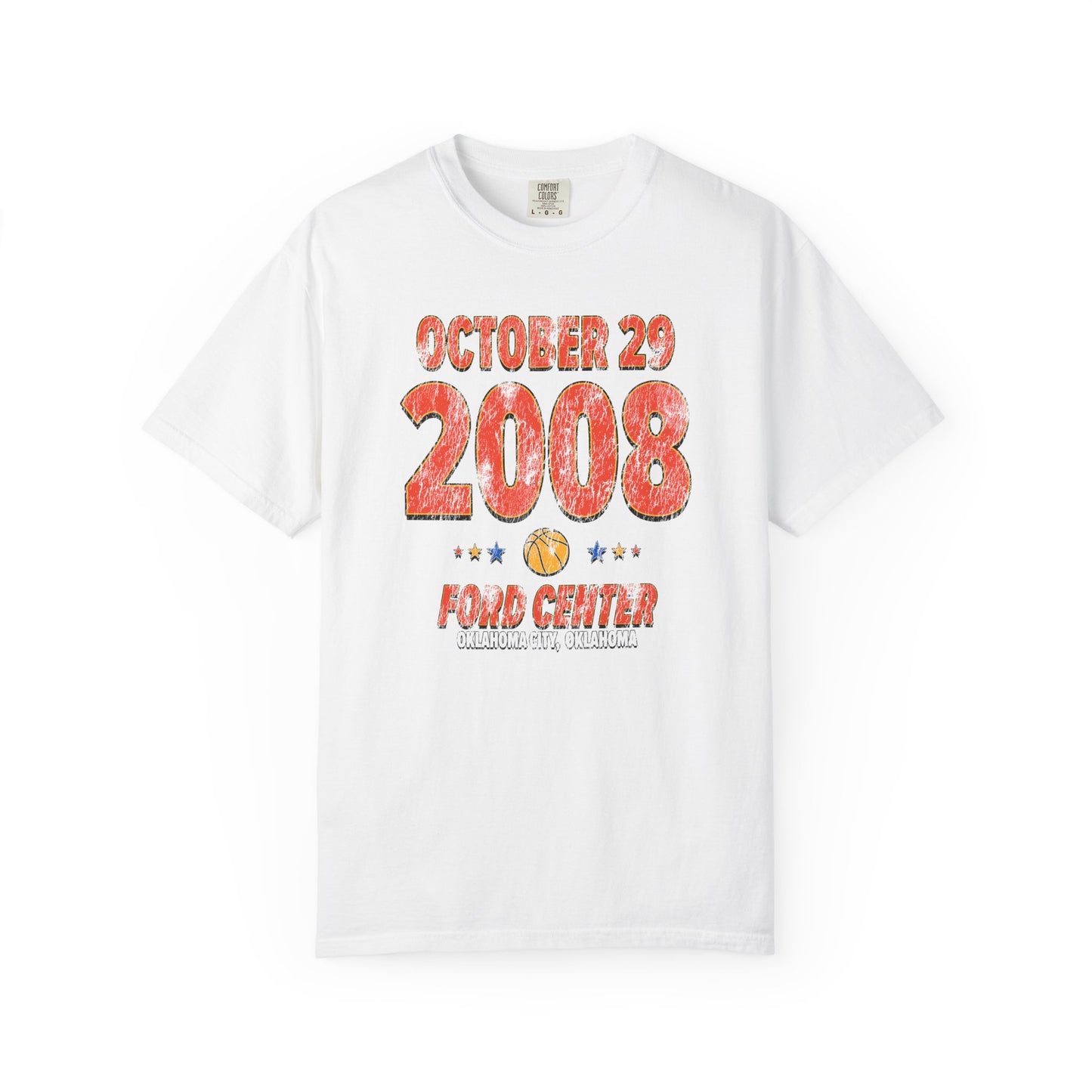 Oklahoma City Basketball – October 29, 2008 – Comfort Colors (Black & White)