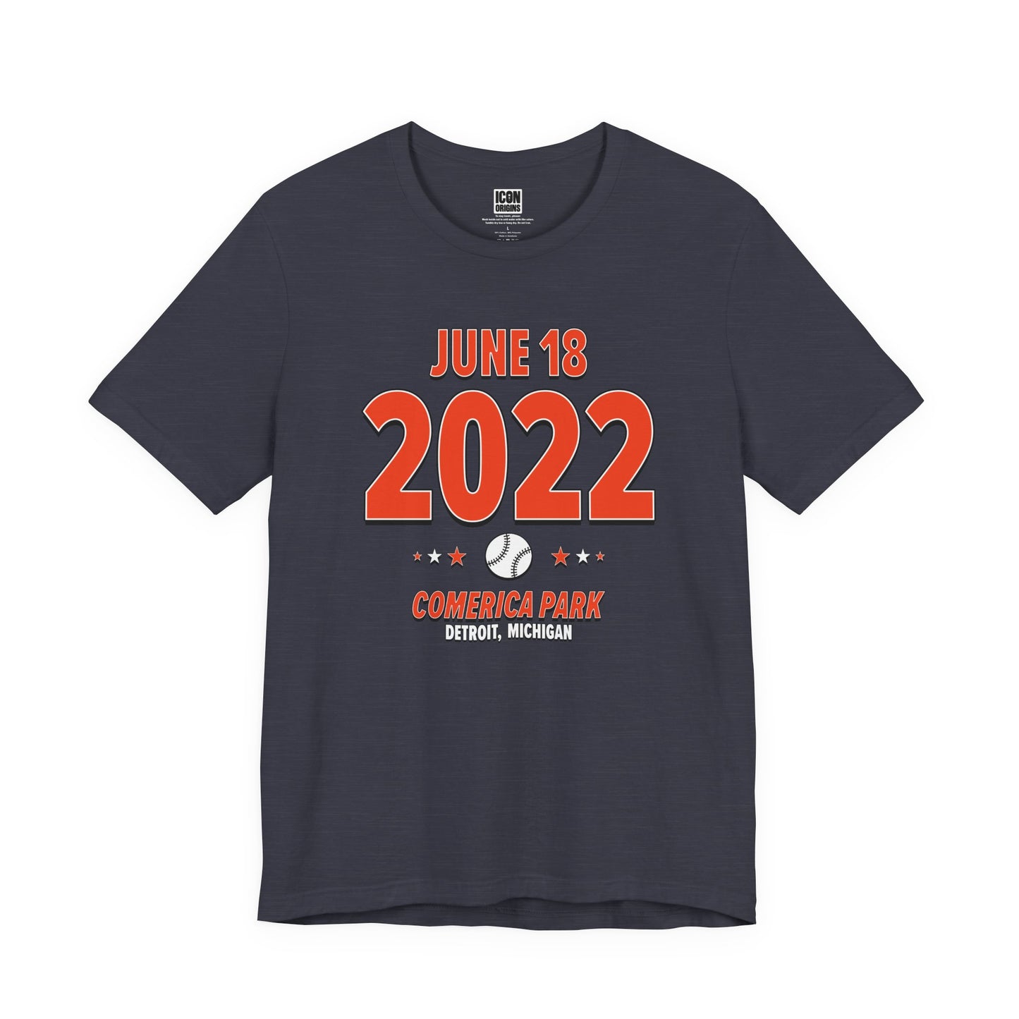 Detroit Baseball – June 18, 2022 – Origin Tee