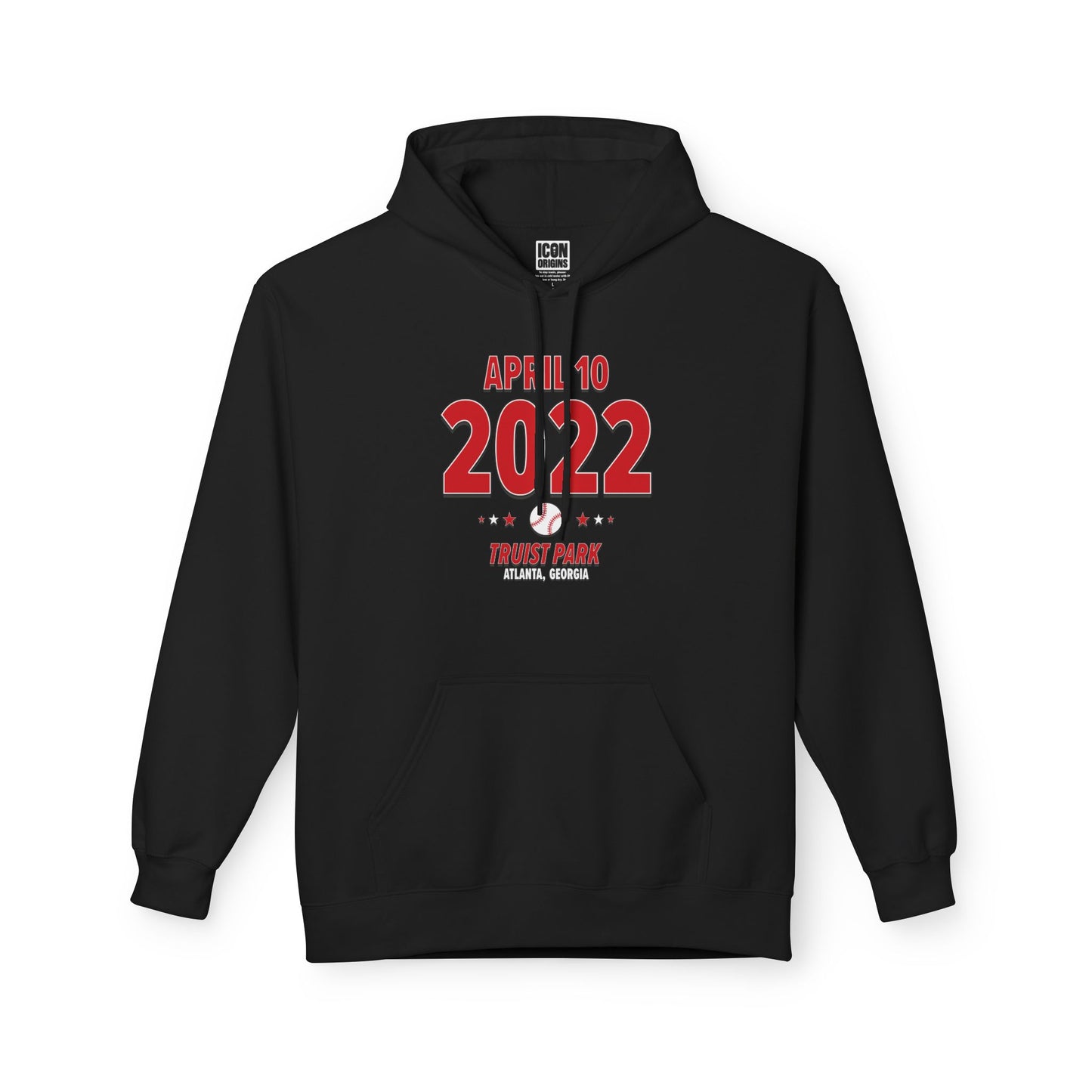Cincinnati Baseball – April 10, 2022 – Hoodie (Black & White)