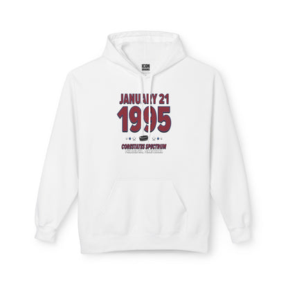 Colorado Hockey – January 21, 1995 – Hoodie (Black & White)