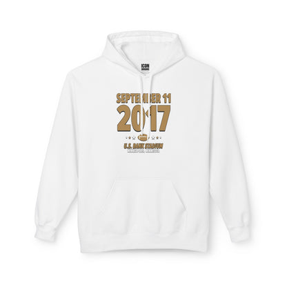 New Orleans Football – September 11, 2017 – Hoodie (Black & White)