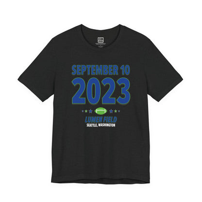 Seattle Football – September 10, 2023 – Origin Tee (Black & White)