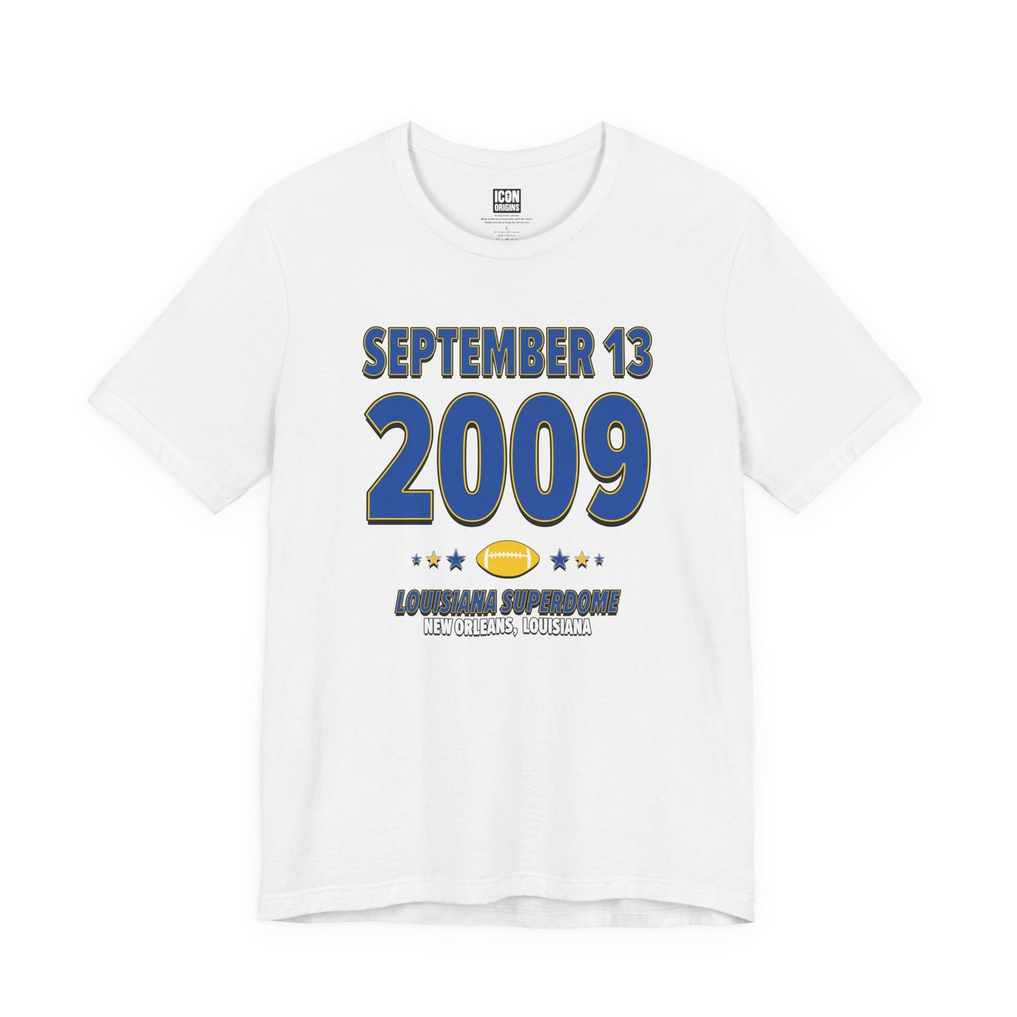 Los Angeles Football – September 13, 2009 – Origin Tee (Black & White)