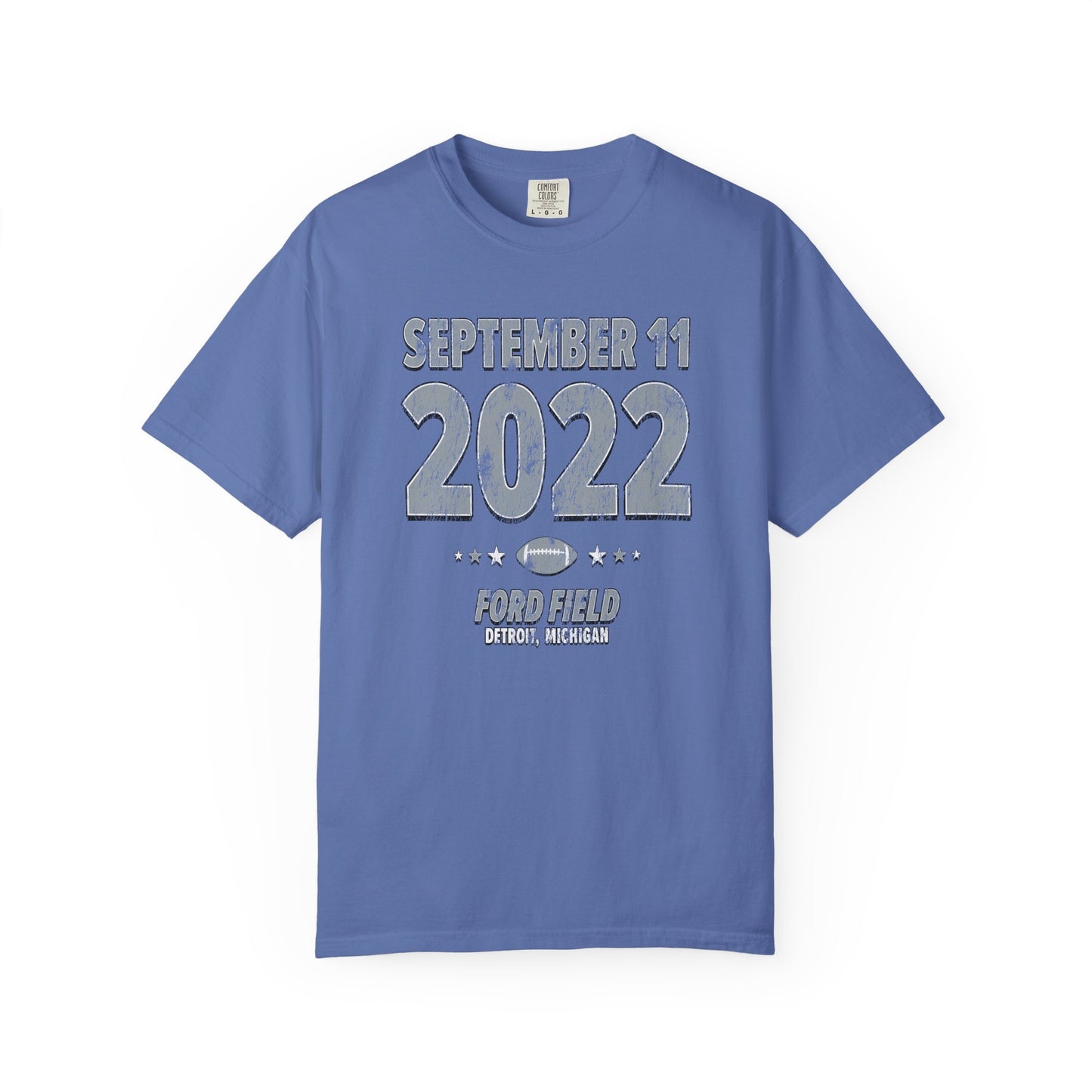 Detroit Football – September 11, 2022 – Comfort Colors