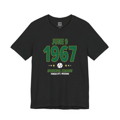 Oakland Baseball – June 9, 1967 – Origin Tee (Black & White)