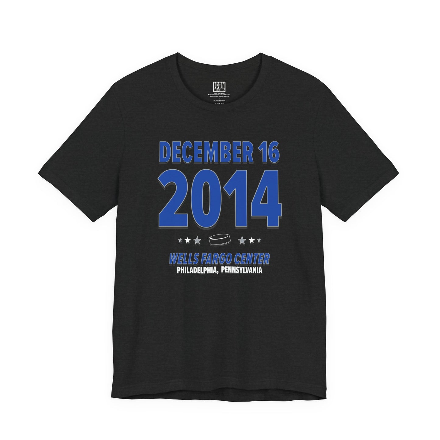 Tampa Bay Hockey – December 16, 2014 – Origin Tee (Black & White)