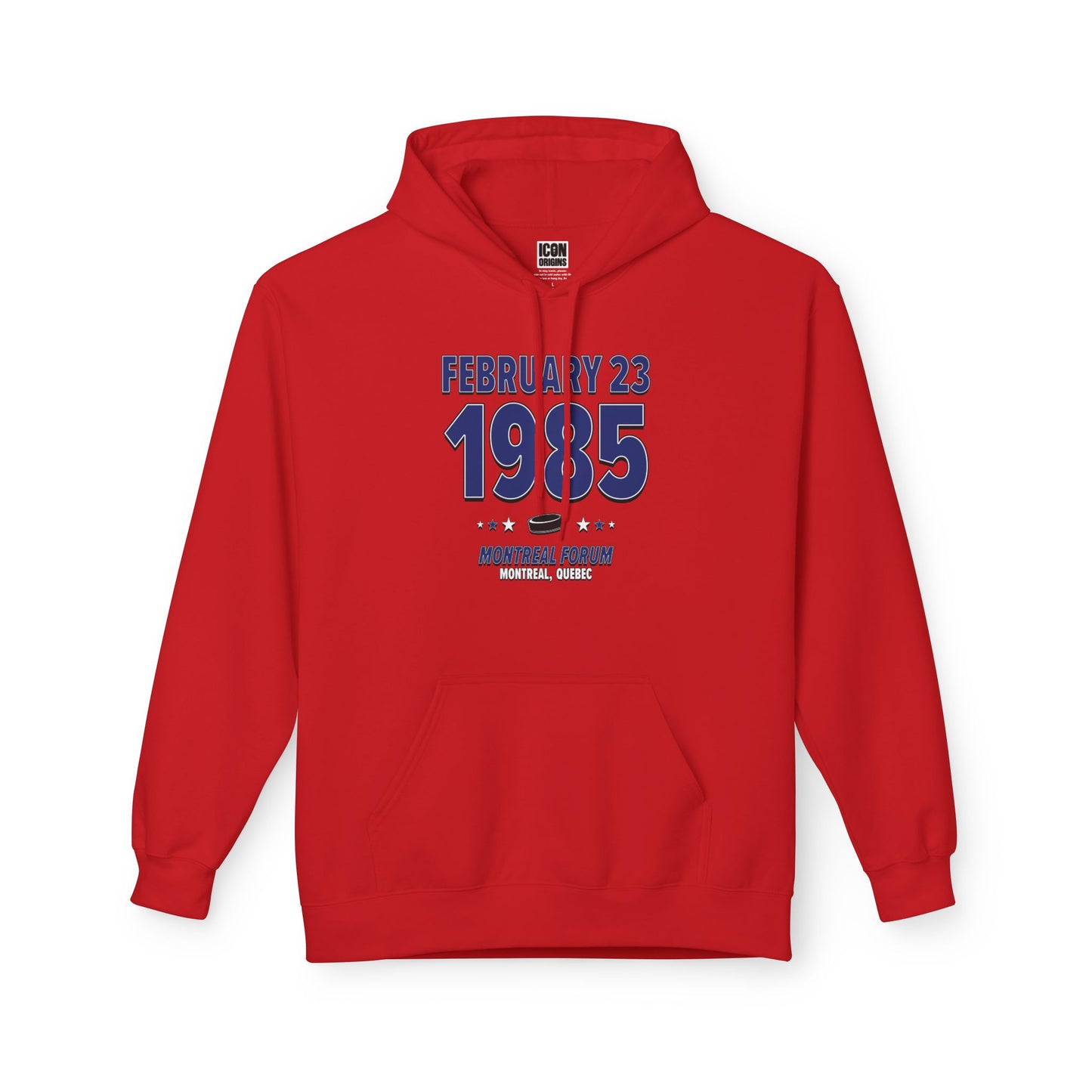 Montreal Hockey – February 23, 1985 – Hoodie