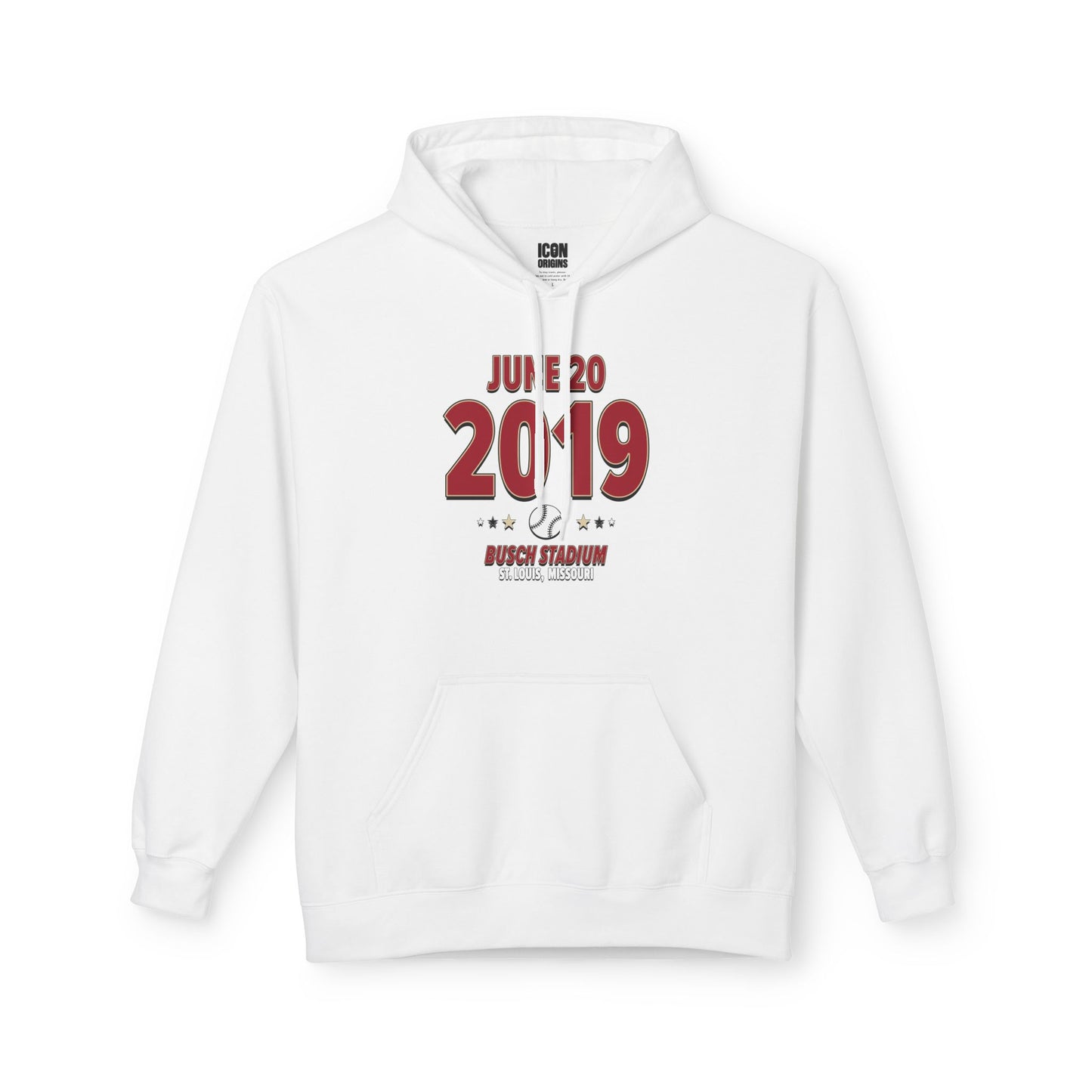 Arizona Baseball – June 20, 2019 – Hoodie (Black & White)
