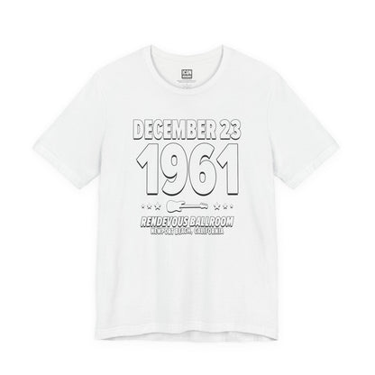 Pacific Harmonies – 1961 – Origin Tee (Black & White)
