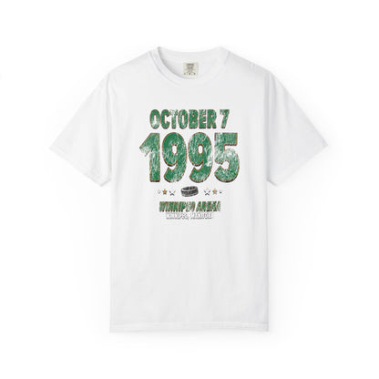 Dallas Hockey – October 7, 1995 – Comfort Colors (Black & White)