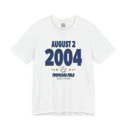 Tampa Bay Baseball – August 2, 2004 – Origin Tee (Black & White)