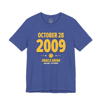 Golden State Basketball – October 28, 2009 – Origin Tee