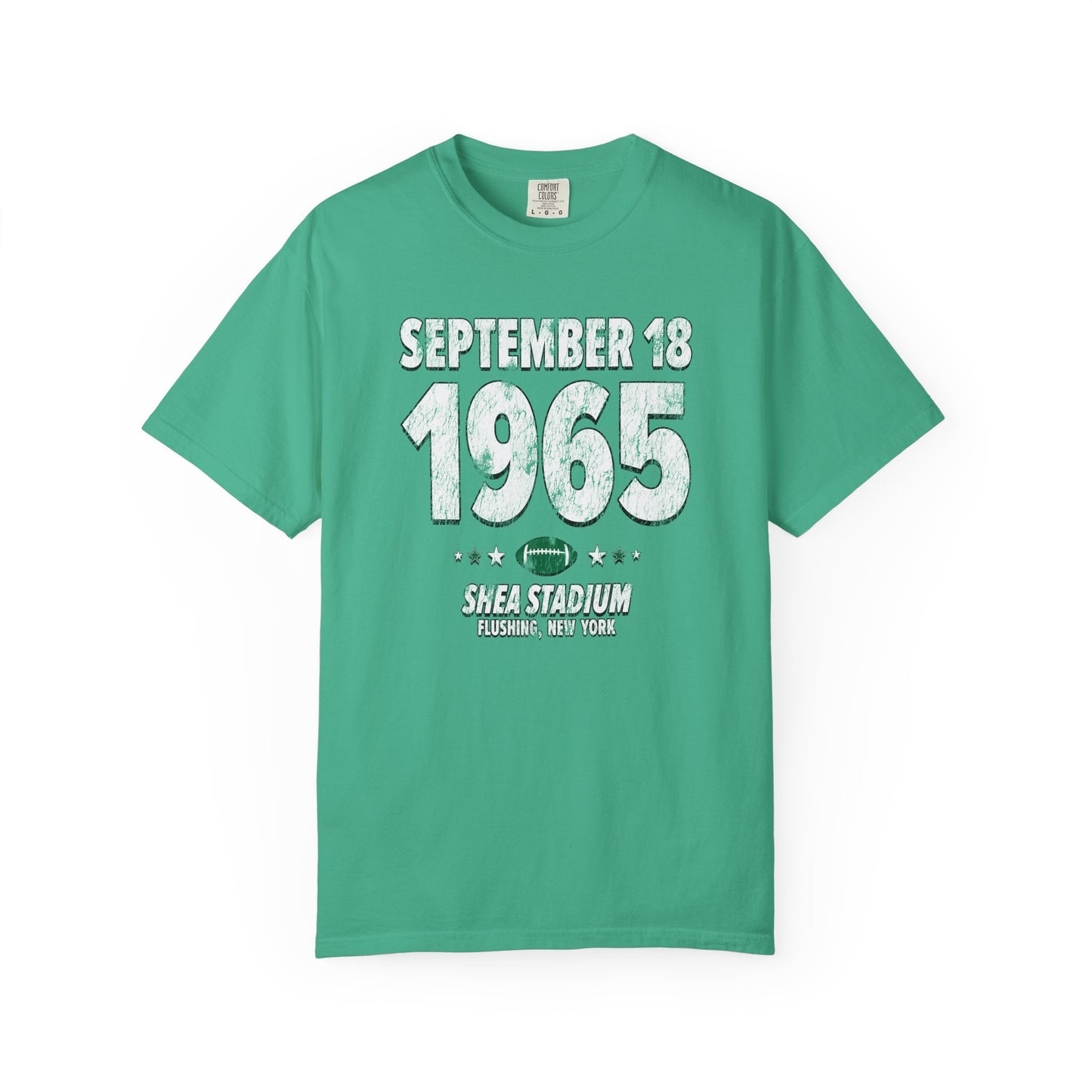New York Football – September 18, 1965 – Comfort Colors