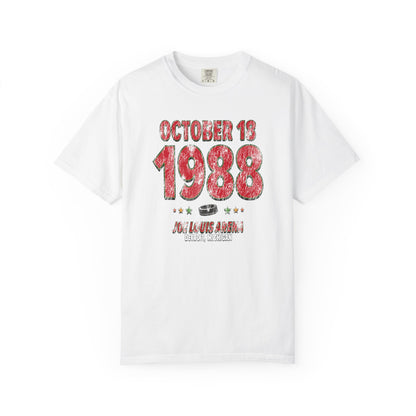 Chicago Hockey – October 18, 1988 – Comfort Colors (Black & White)