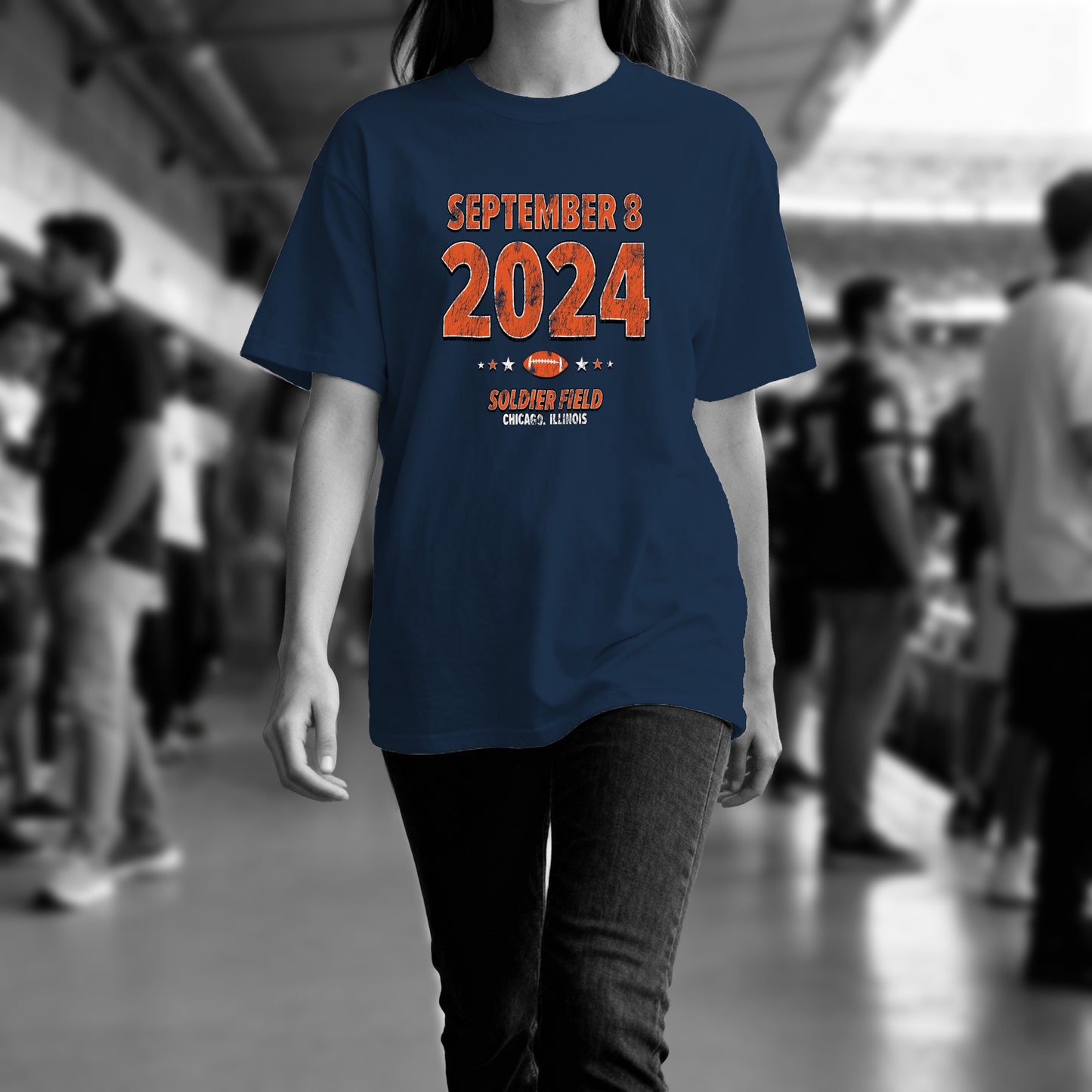 Chicago Football – September 8, 2024 – Comfort Colors
