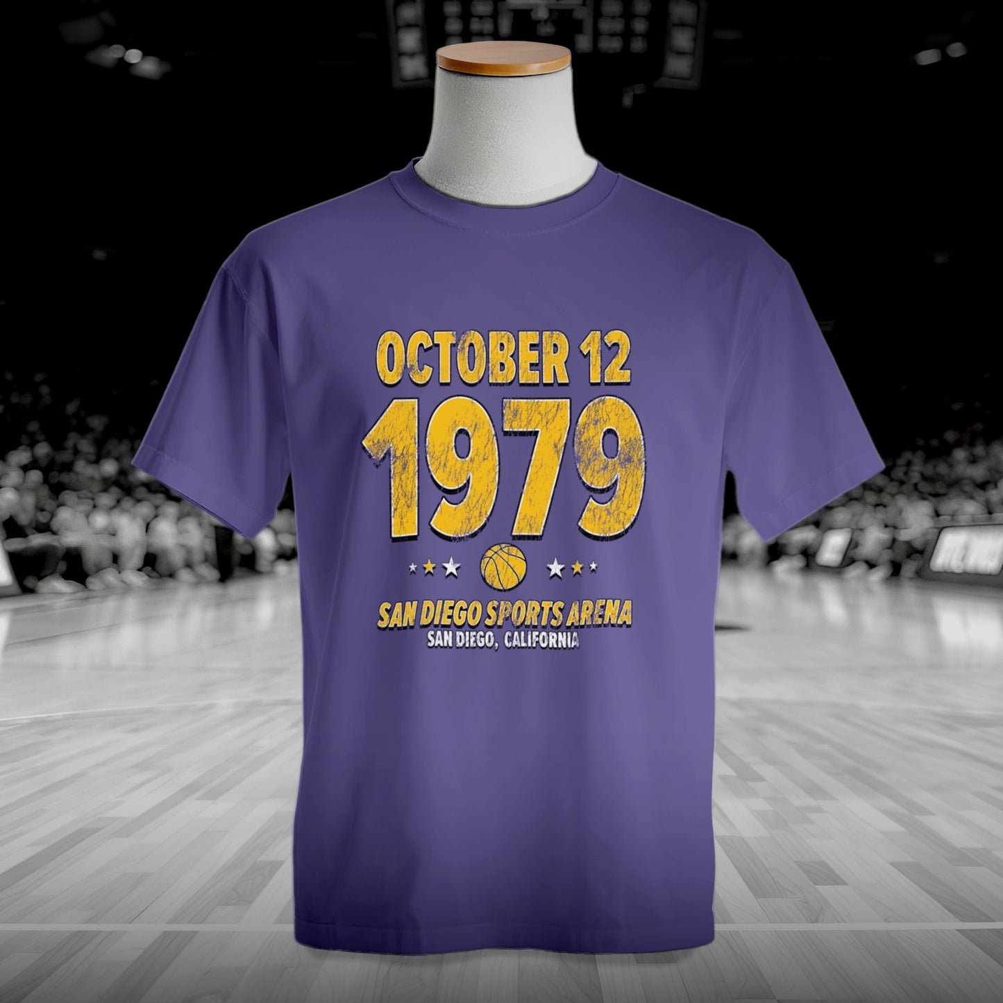 Los Angeles Basketball – October 12, 1979 – Comfort Colors