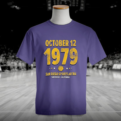 Los Angeles Basketball – October 12, 1979 – Comfort Colors